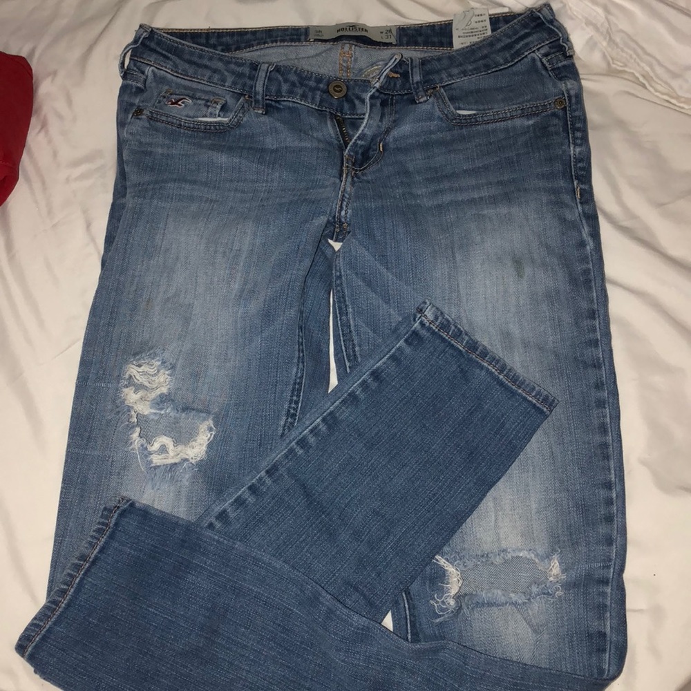 Cute vintage destress skinny jeans